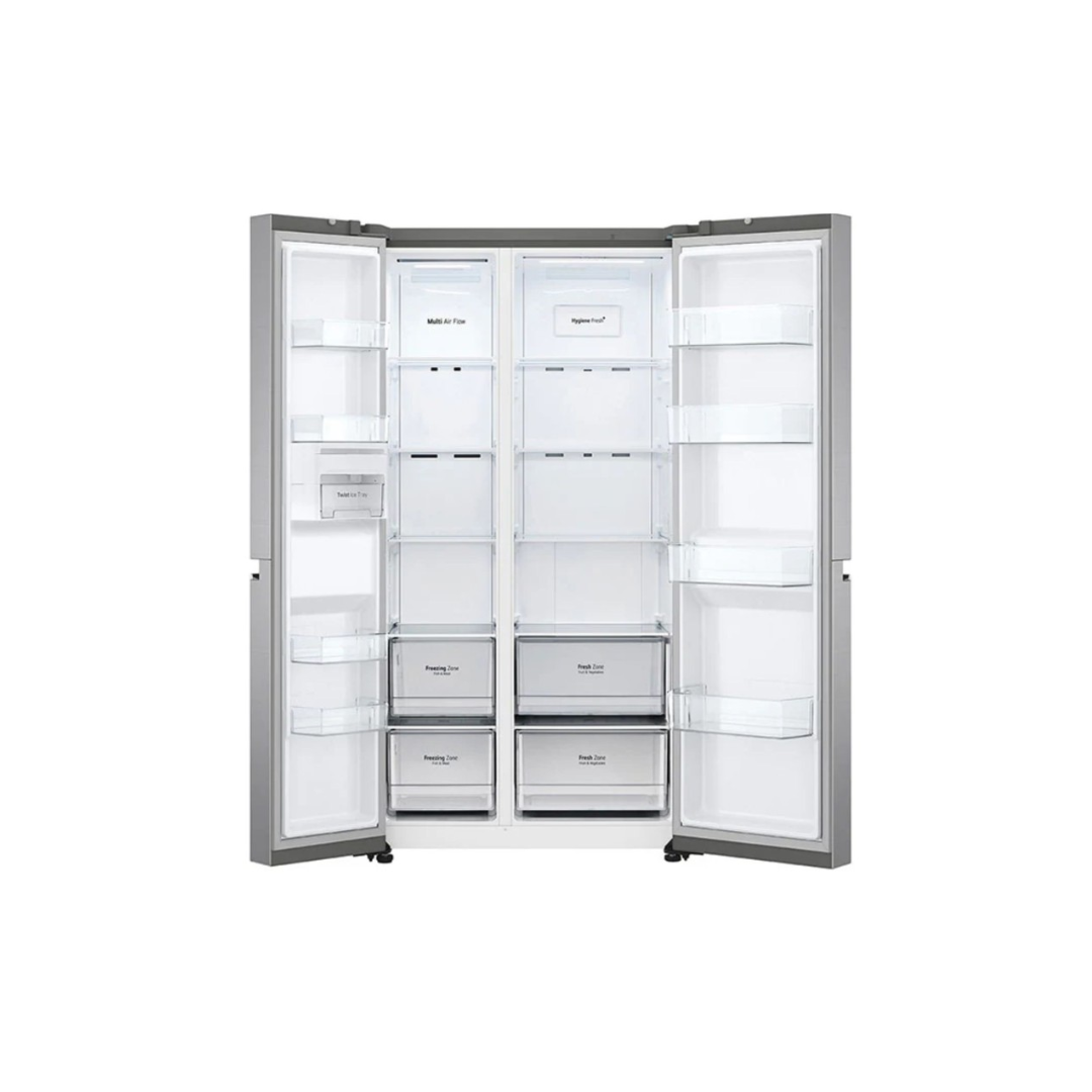 Kulkas Side By Side LG GC-B257SLVL Pintu UltraSleek dan Smart Inverter