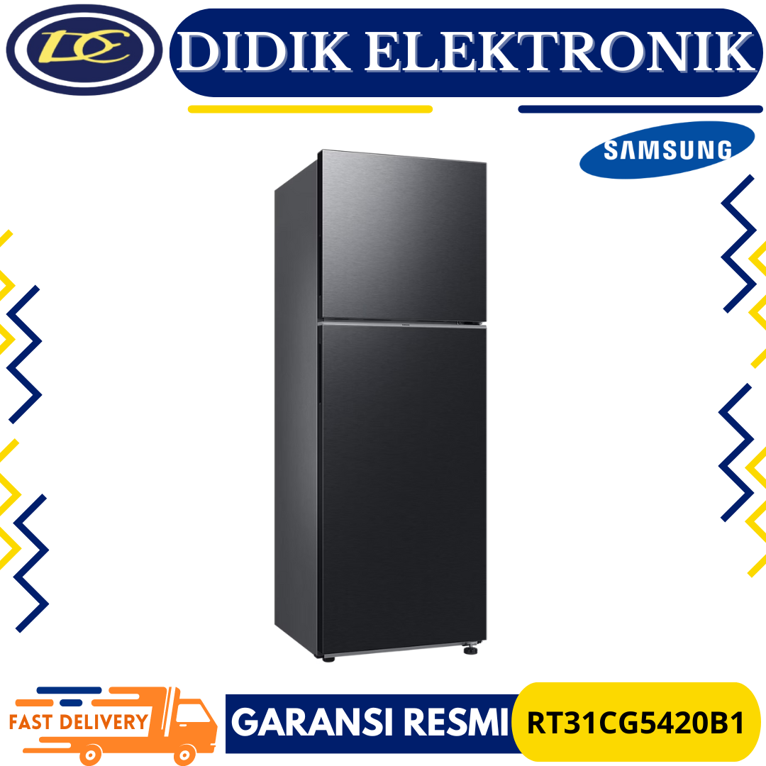Kulkas Samsung RT31CG5420B1 2 Pintu RT31 Ungkep Compartment 305 Liter