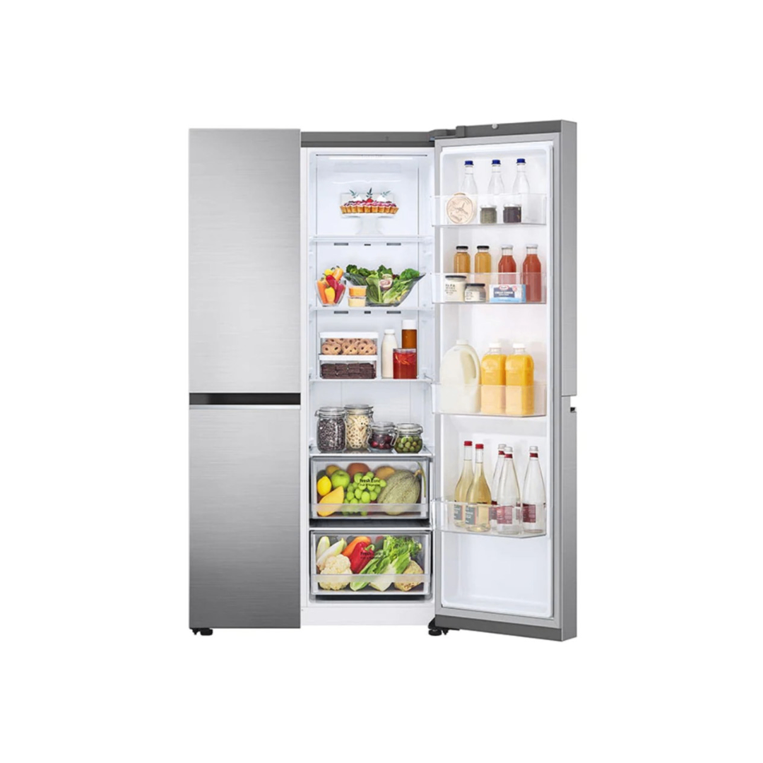 Kulkas Side By Side LG GC-B257SLVL Pintu UltraSleek dan Smart Inverter