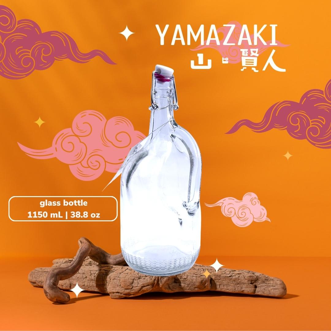 Jual Yamazaki Glass Bottle Botol Kaca Botol Kopi Infused Bottle