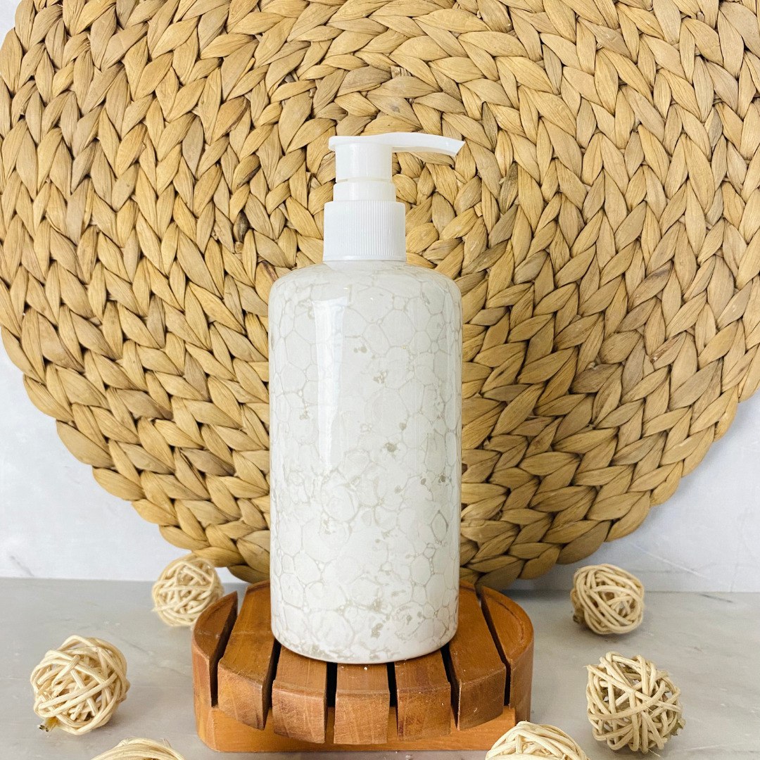 ELYSEE Porcelain Pump Bottle | Botol Sabun Lotion Keramik | Botol Pump
