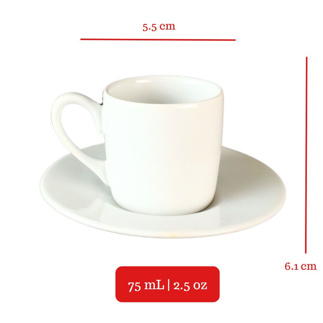 CANGKIR ESPRESSO / Cangkir Kopi Espresso / Espresso Porcelain Cup