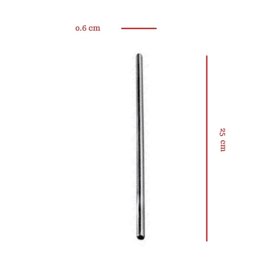Reusable Stainless Straw | Sedotan Stainless | Sedotan Pakai Ulang - Straight
