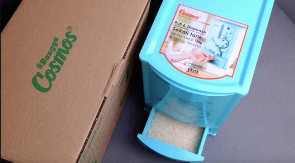 Cosmos 007PUNDI 007-PUNDI Rice Box 7 kg FIFO Technology
