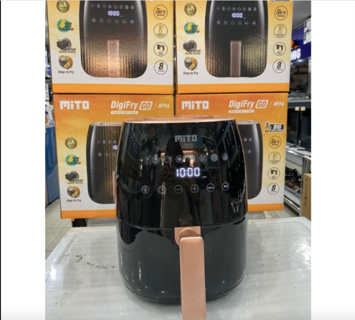 MITO Air Fryer Go AF2 Low Watt 3L Mesin Penggoreng Tanpa Minyak AF 2