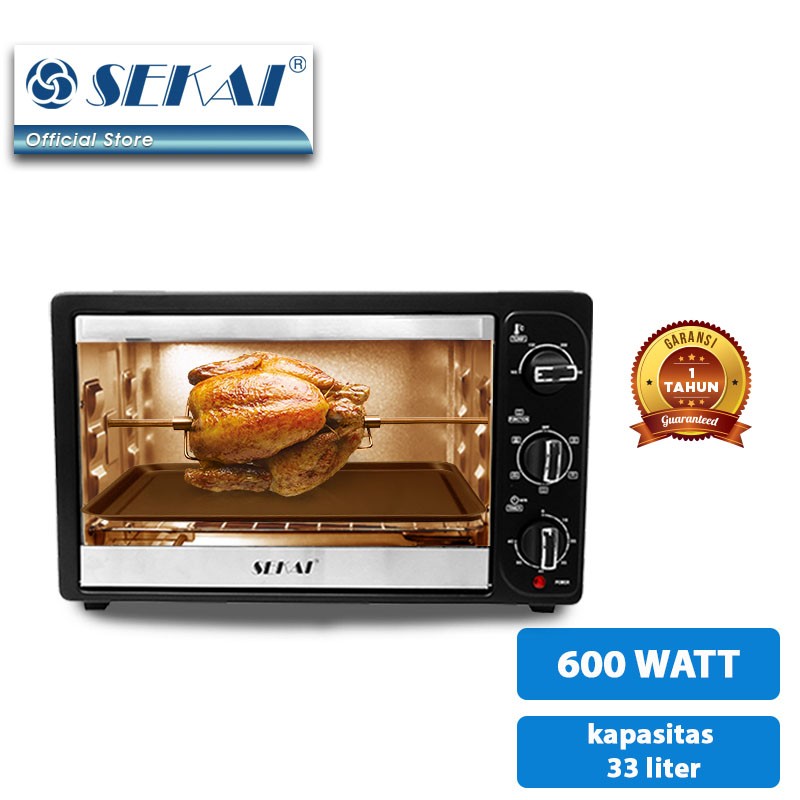 Sekai Oven OV 330 [33 L] - Hitam
