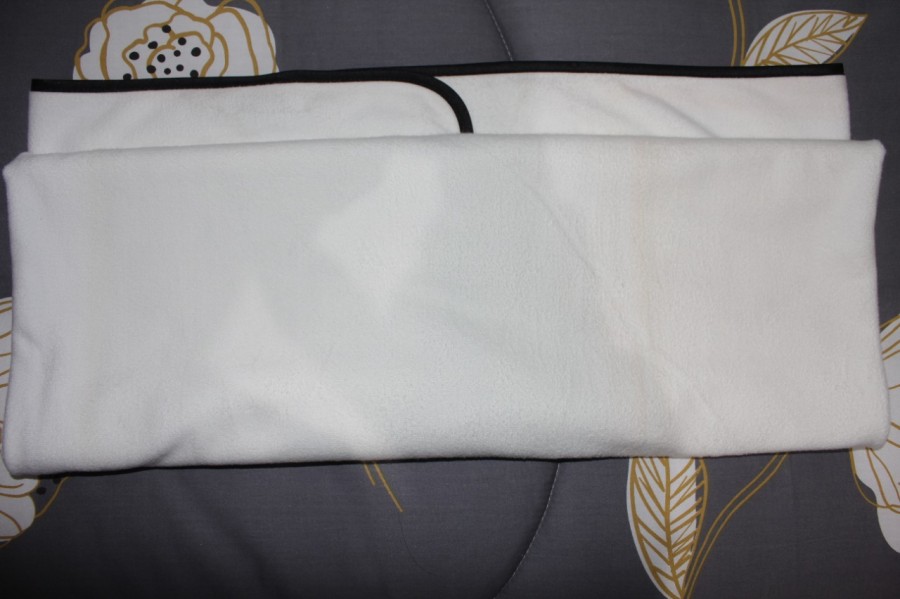 Quickdry Bath List Hitam Towel White RIJEK