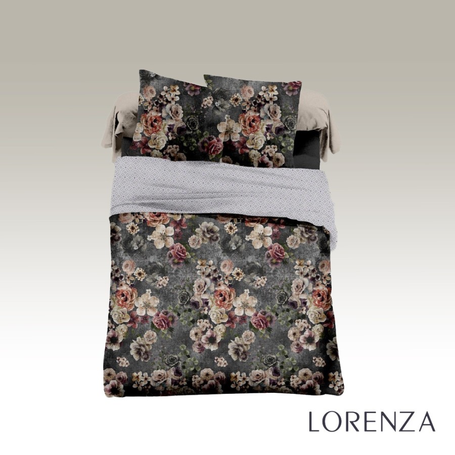 Pantone Lorenza Bedsheet/Sprei Set Sarung Bantal & Sarung Guling