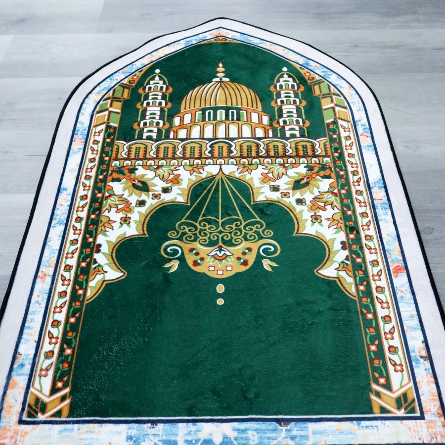 Sajadah Kubah Gambar Unik Motif Turki Sajadah Turki Ukuran Besar 70x11