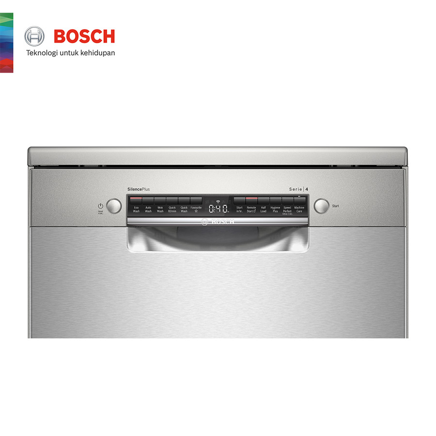 Bosch Free standing Dishwasher /Mesin Pencuci Piring 60cm SMS4IVI01P