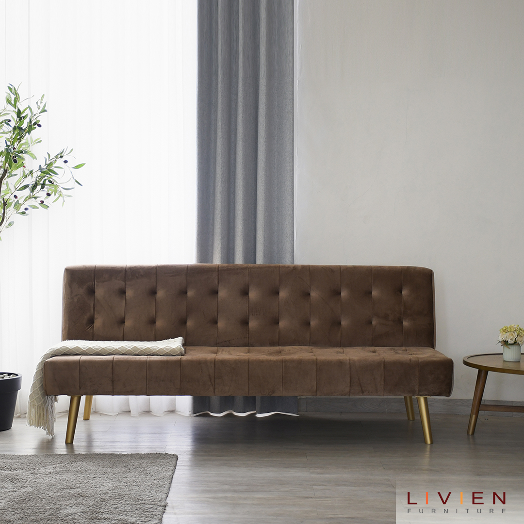  Livien Sofa Bed Minimalis 3 Seater Vallen