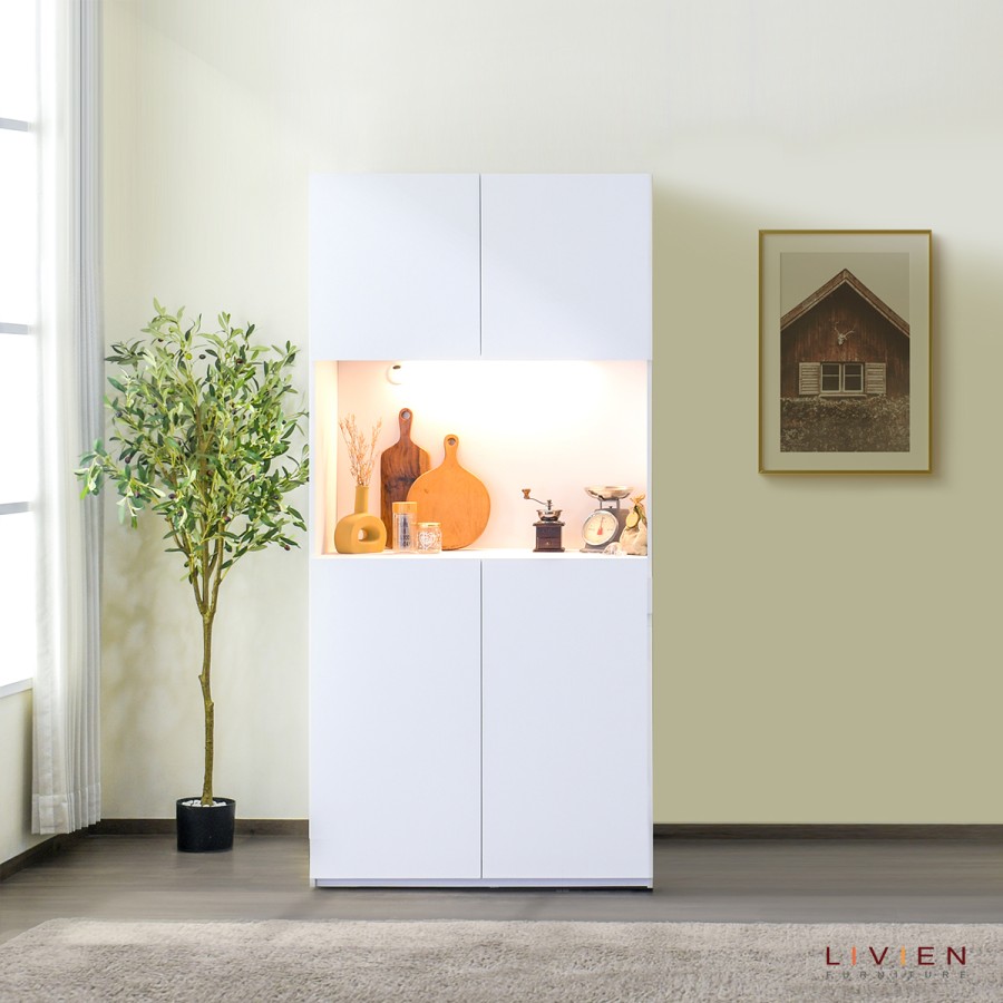 LIVIEN Kitchen Set Minimalis / Lemari Dapur / Modular Kitchen Cabinet