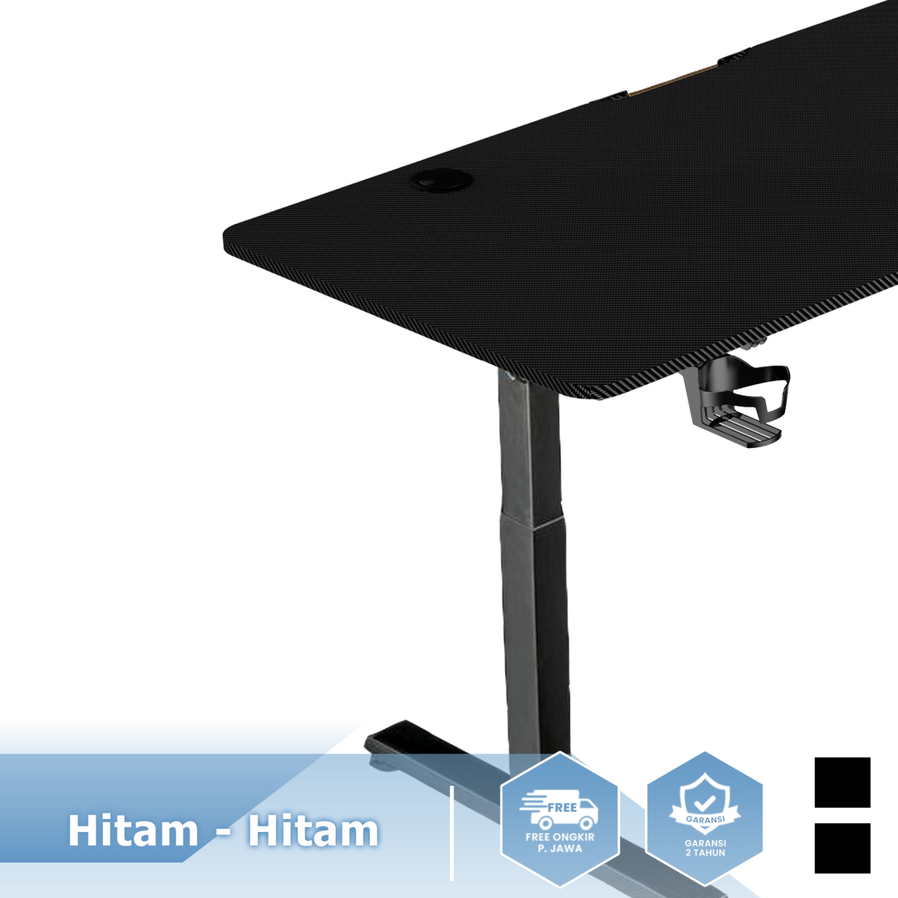 Oxihom Meja Gaming Meja Computer Meja Naik Turun Meja Hidrolik Ergo