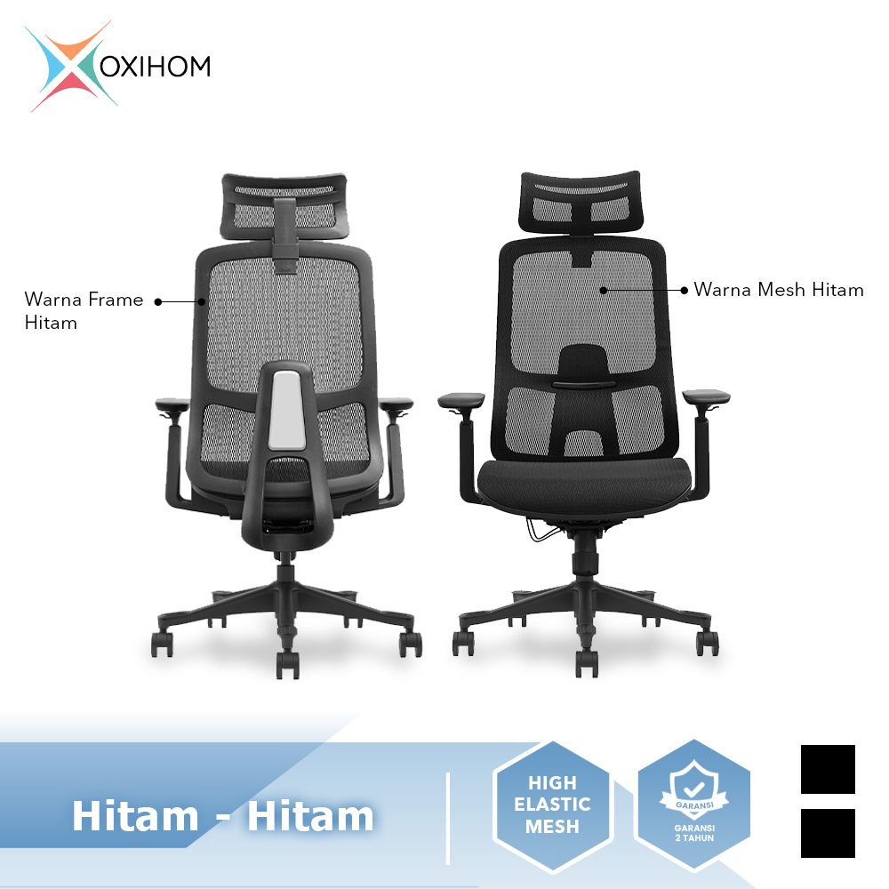 OXIHOM FT3 FT3F Kursi Mesh | Kursi Foam Kursi Gaming Kursi Kantor