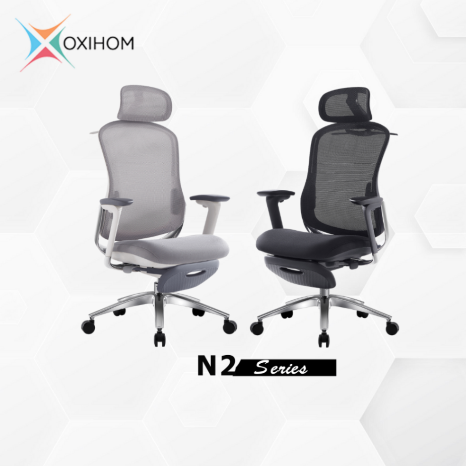 OXIHOM N2 Kursi Mesh Kursi Kantor Kursi Kerja Mesh Chair Ergonomic