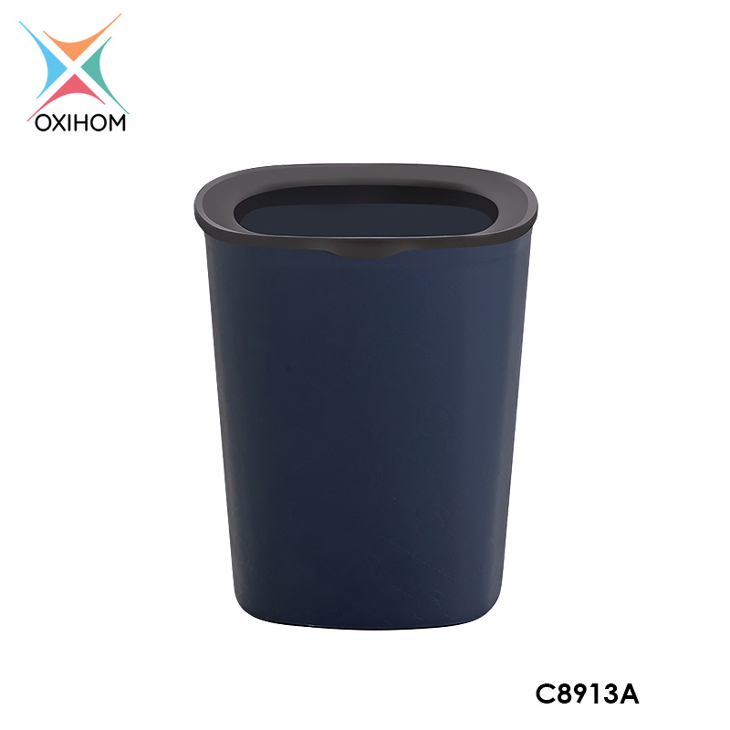Oxihom Tempat Kotak Keranjang Sampah Plastik Trash Bin Medium