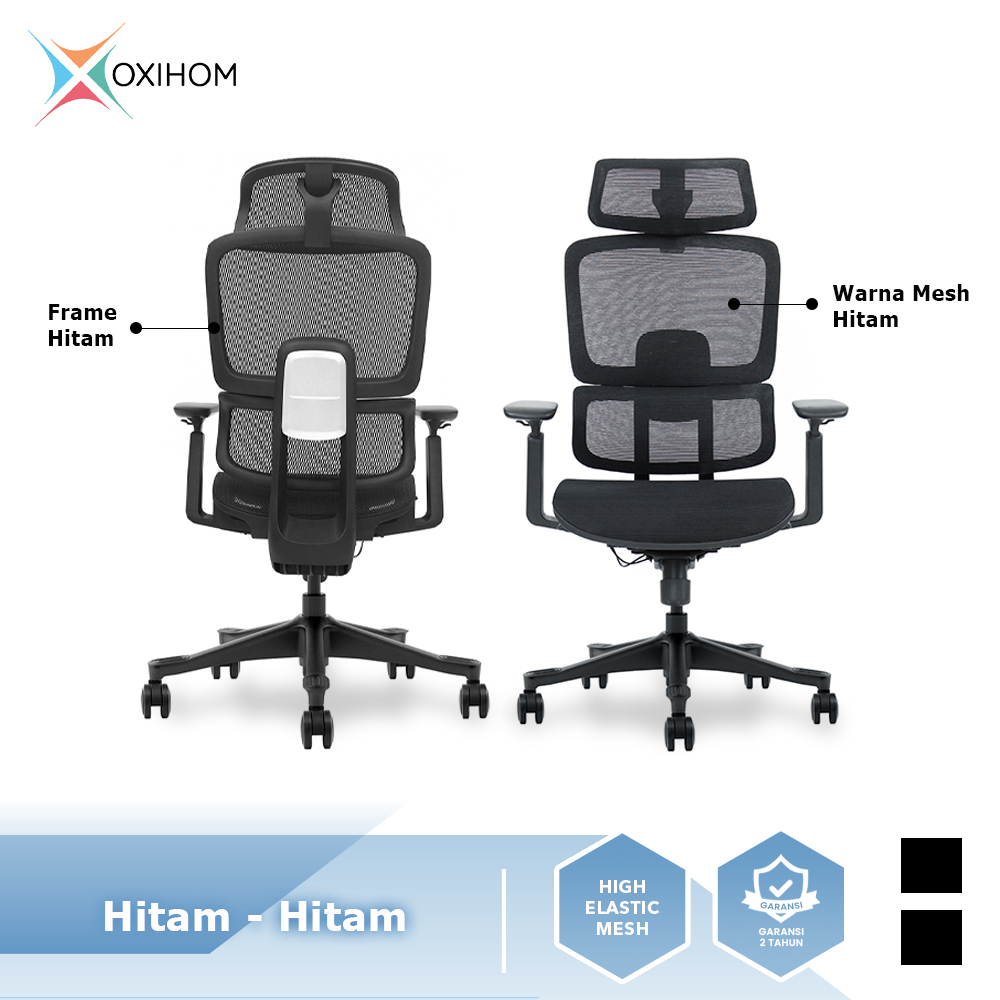 OXIHOM T8 Kursi Mesh Kursi Kantor Kursi Kerja Mesh Chair Ergonomic