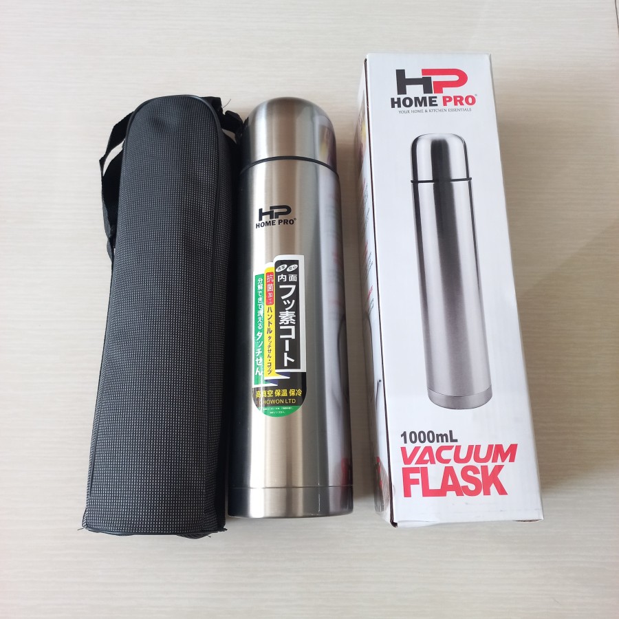 Vacuum Bottle / Termos Air Panas Stainless Steel 500 ML 750 ML 1 Liter