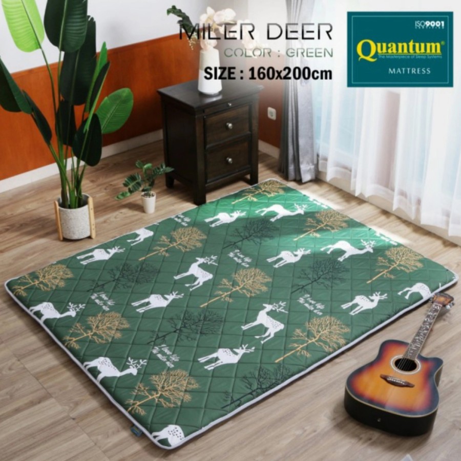 Kasur Gulung QUANTUM Kasur Lipat Busa Super Murah - DEER, 100x195