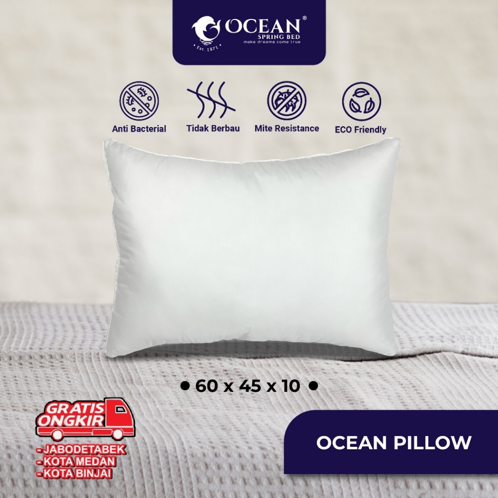 Jual Ocean Springbed - Bantal Dan Guling Comfy Premium