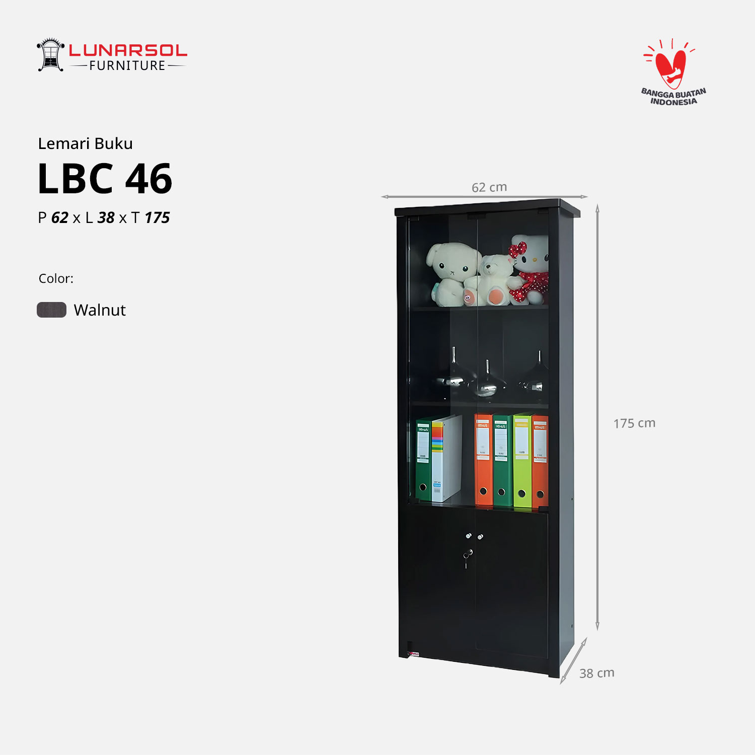LUNARSOL LBC 46 Lemari Buku