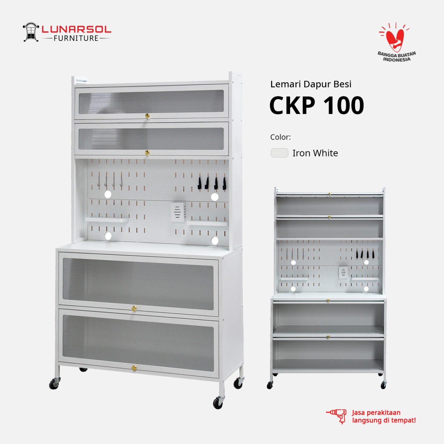 Kitchen Set | Lemari Sayur | Lemari Dapur LUNARSOL CKP 100
