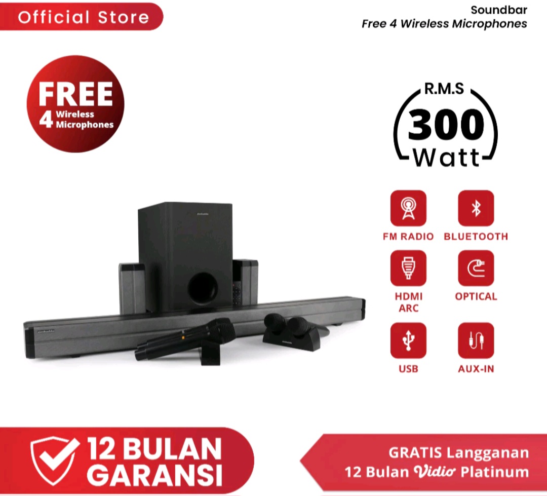 Fm Radio Sonicgear Bt2100 Jual Soundbar Speaker Bluetooth Bass