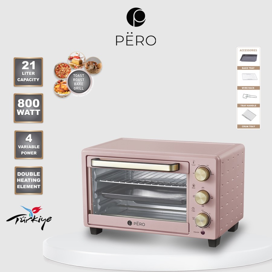 Pero Multifunction Oven Listrik Kapasitas 21 Liter