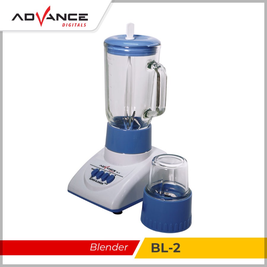 Advance BL2 - Blender 1.2 Liter Multifungsi Bergaransi