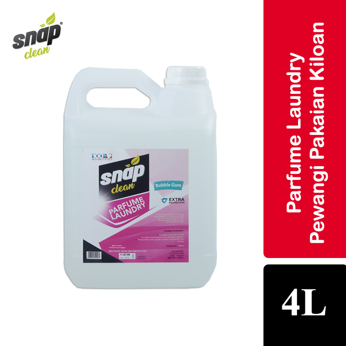 Snap Clean Parfume Laundry Aroma Black Strong 4L
