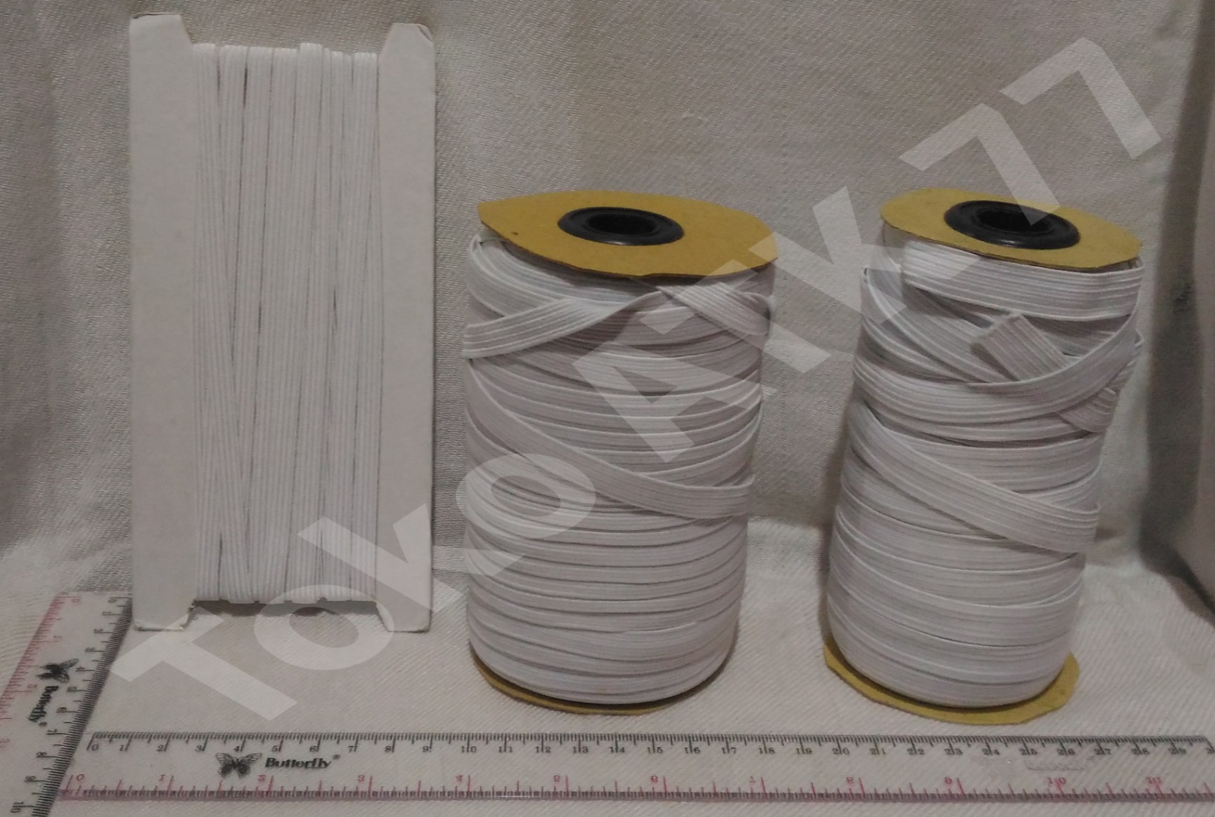 Karet Celana Kolor Putih 1m 1 meter ukuran sedang 9mm READY STOCK