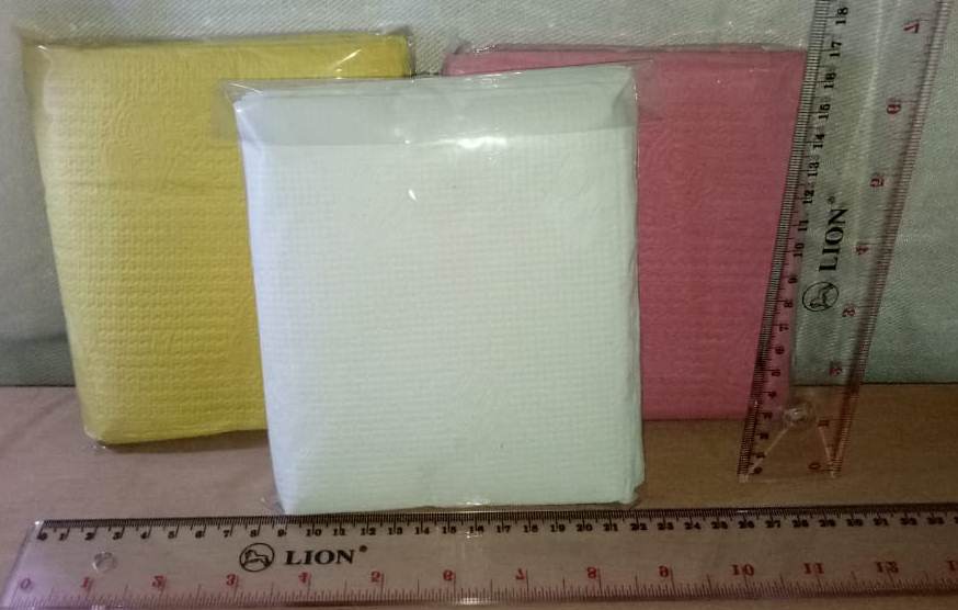 Tisu Tissu Tisue Tissue Kue Kotak Hijau ijo Kuning Pink Putih