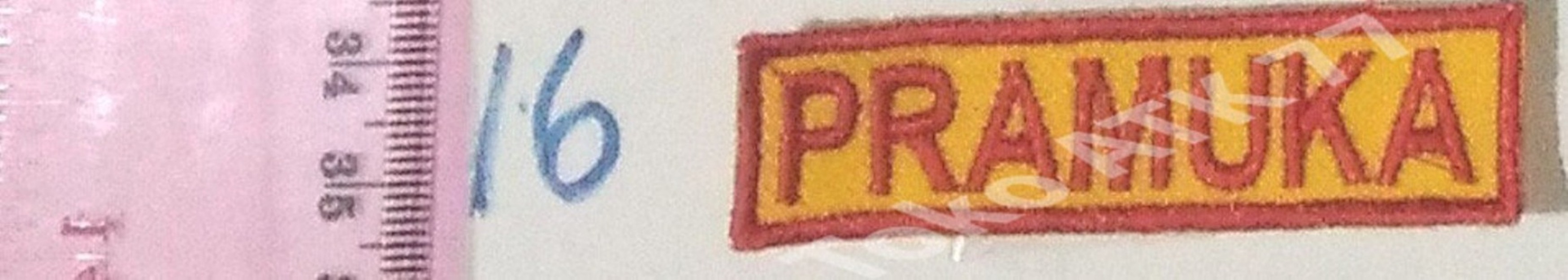 Logo Badge Bet Bordiran Lencana Seragam Sekolah Pramuka Paskib PMR PMI