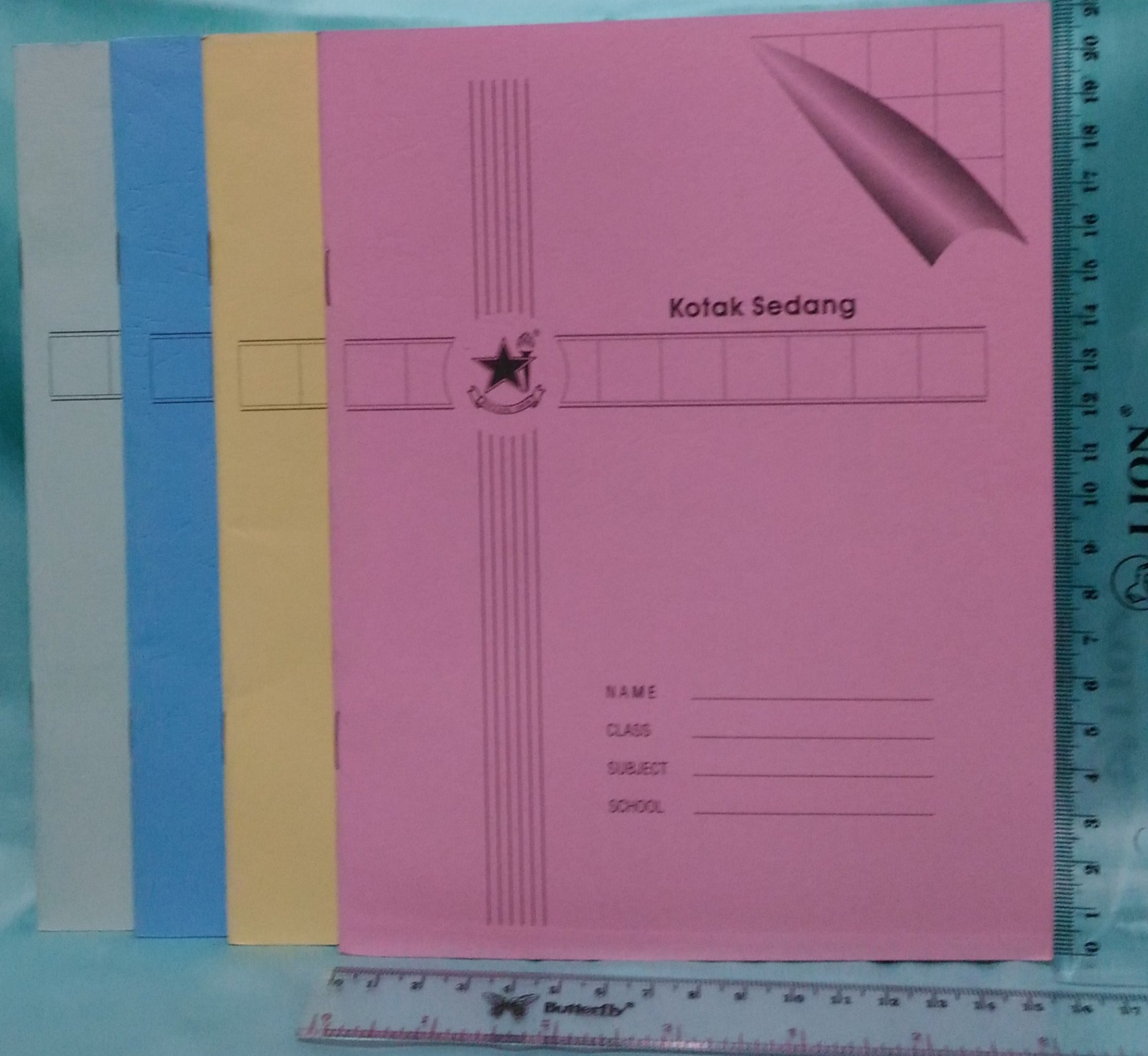 Buku Tulis Mandarin Kotak Kotak Sedang 1pcs READY STOCK