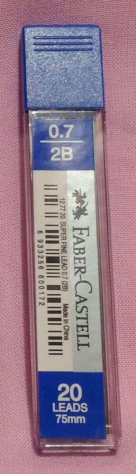 Refil Refill isi Pensil Faber Castell Mechanical Pencil Lead 0.7 0,7