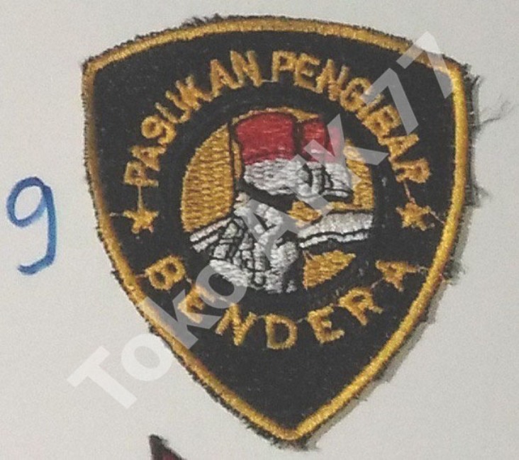 Logo Badge Bet Bordiran Lencana Seragam Sekolah Pramuka Paskib PMR PMI