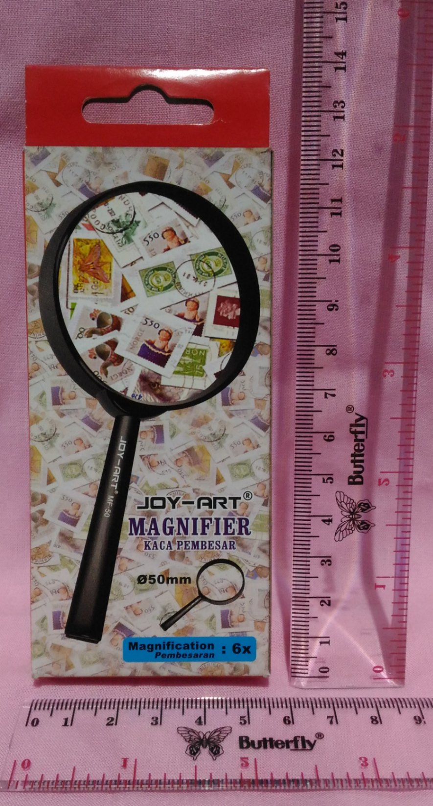 Kaca Pembesar Lup Magnifier Joyko MF 50 6x READY STOCK