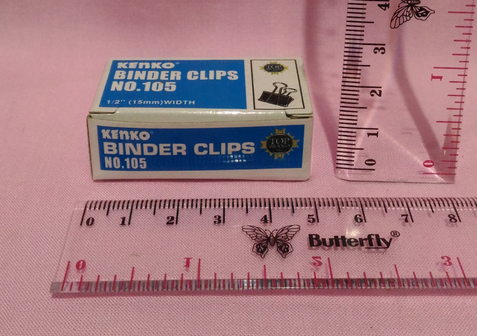 Binder Clips Clip Klip no 105 Penjepit Kertas 1pack=12pcs READY STOCK