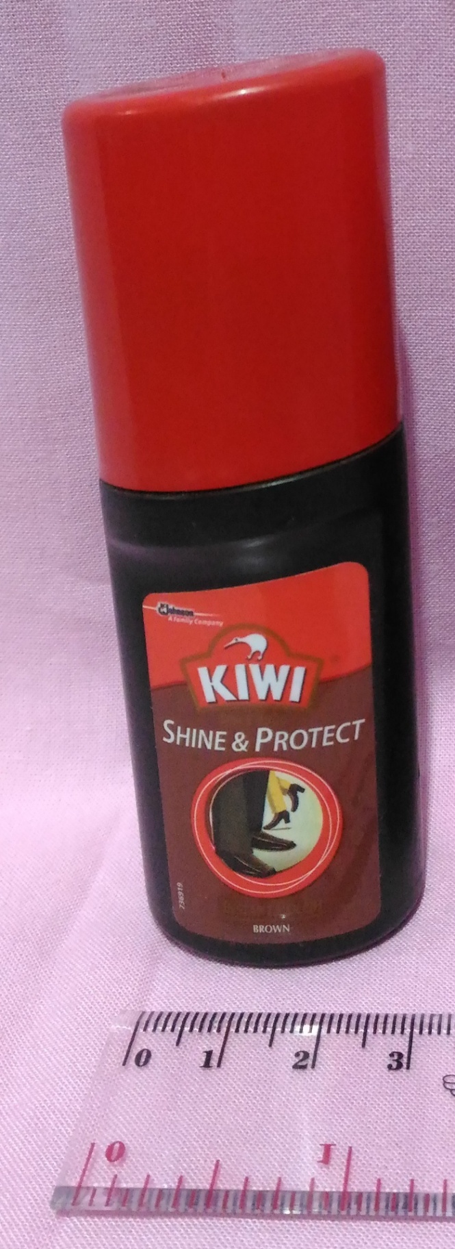 Semir Sepatu Kiwi Cair Botol Polish Coklat Cokelat Brown Hitam Black