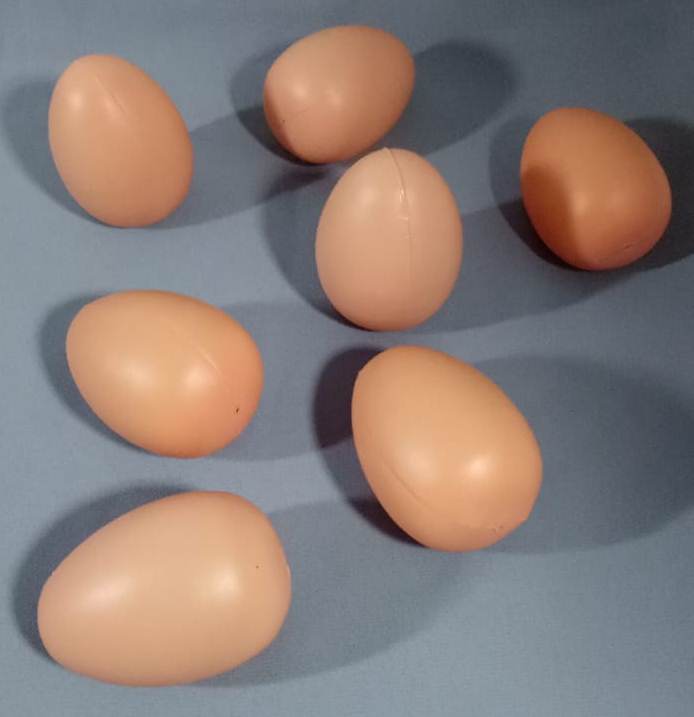 Mainan Telur Telor Plastik Masak Masakan per 5pcs READY STOCK