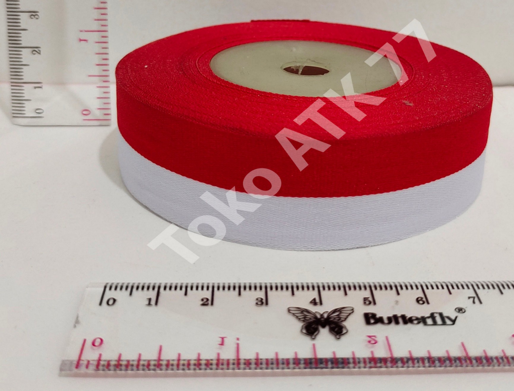 Pita Kado Kain 1" satu inch Merah Putih 17an 17 an READY STOCK