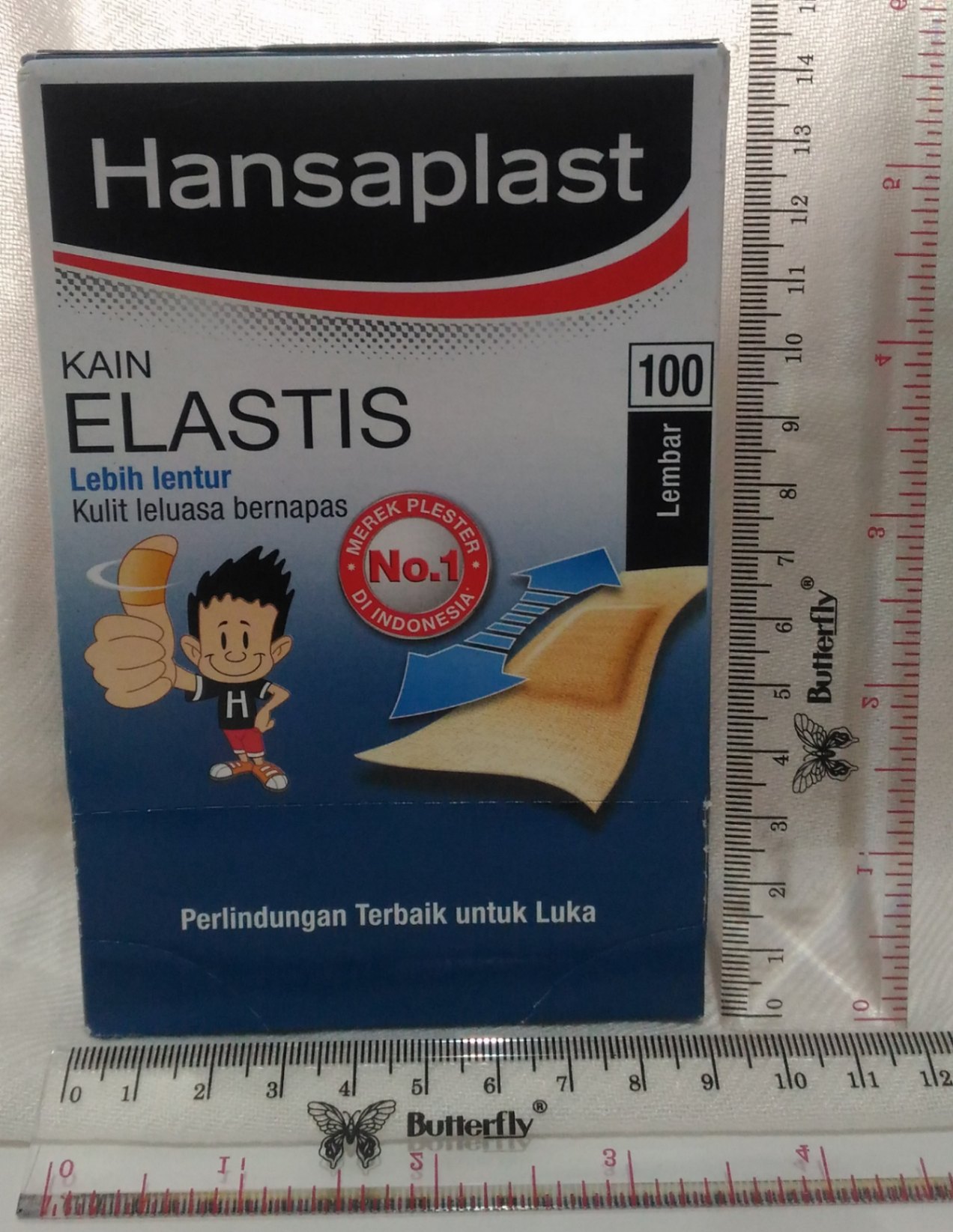 Hansaplast Kain Elastis uk Biasa isi 10 P3K READY STOCK