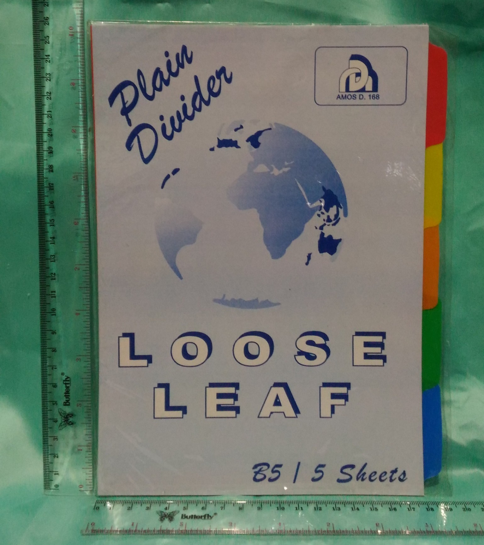 Pembatas File Binder Loose Leaf Besar B5 Bolong Campus READY STOCK