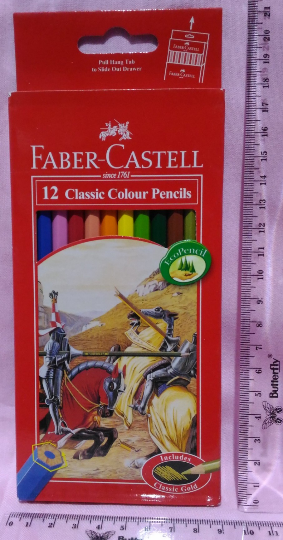 Pensil Warna Faber Castell 12 Panjang ASLI ORIGINAL 100% READY STOCK