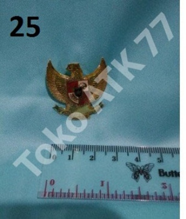 Logo Badge Bet Bordiran Lencana Seragam Sekolah Pramuka Paskib PMR PMI