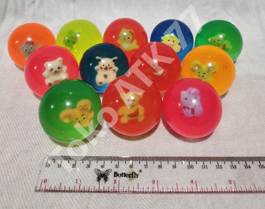Bola Bekel Karet Ukuran Besar Permainan Tradisional READY STOCK