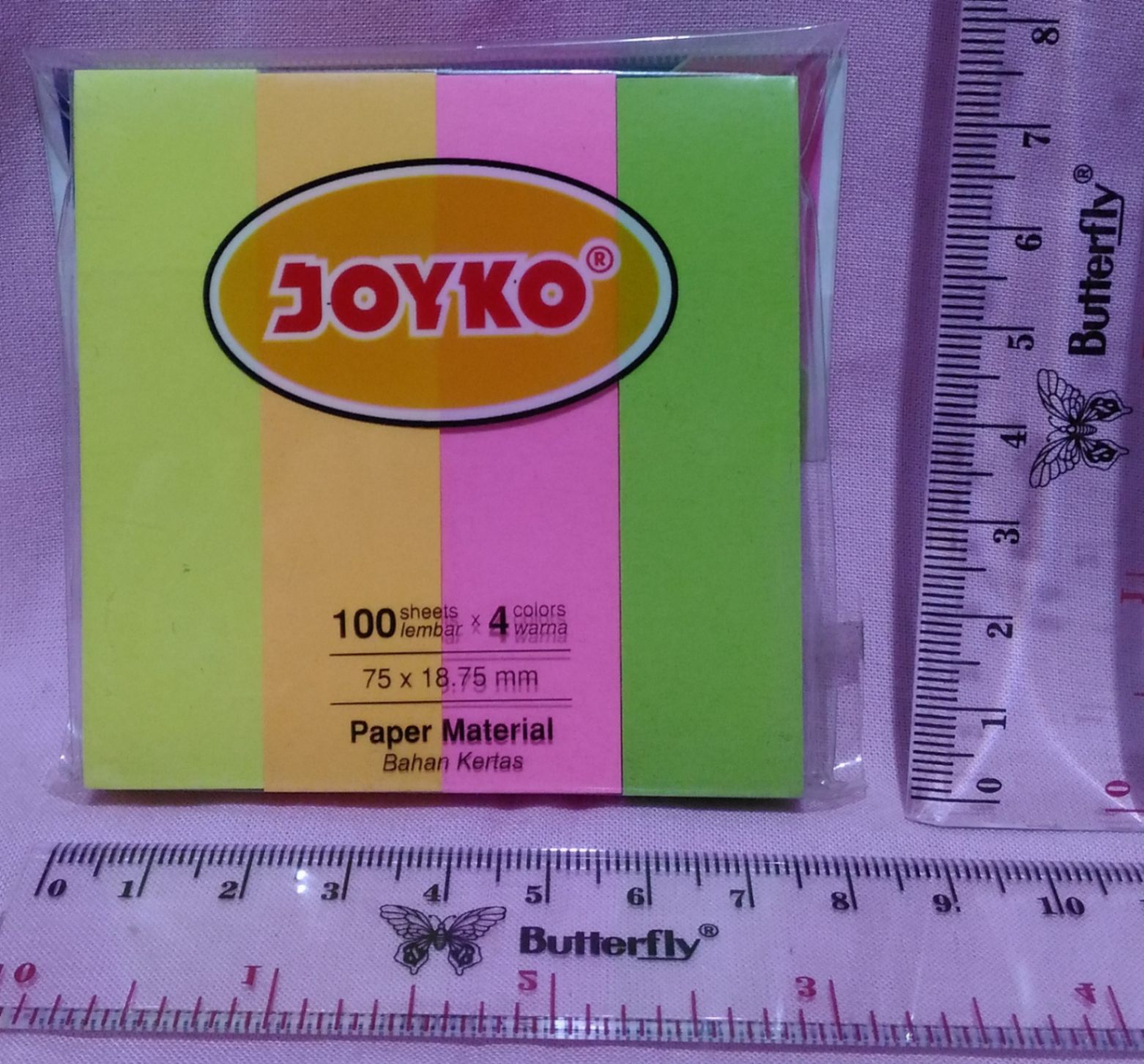 Stiker Sticker Penanda Memo Sticky Note Notes Joyko MMS-2 Warna Warni