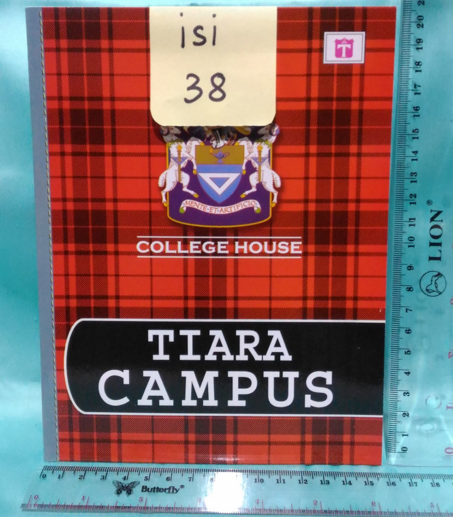 Buku Tulis isi 38 Tiara Campus ukuran Pendek 1 Buku READY STOCK