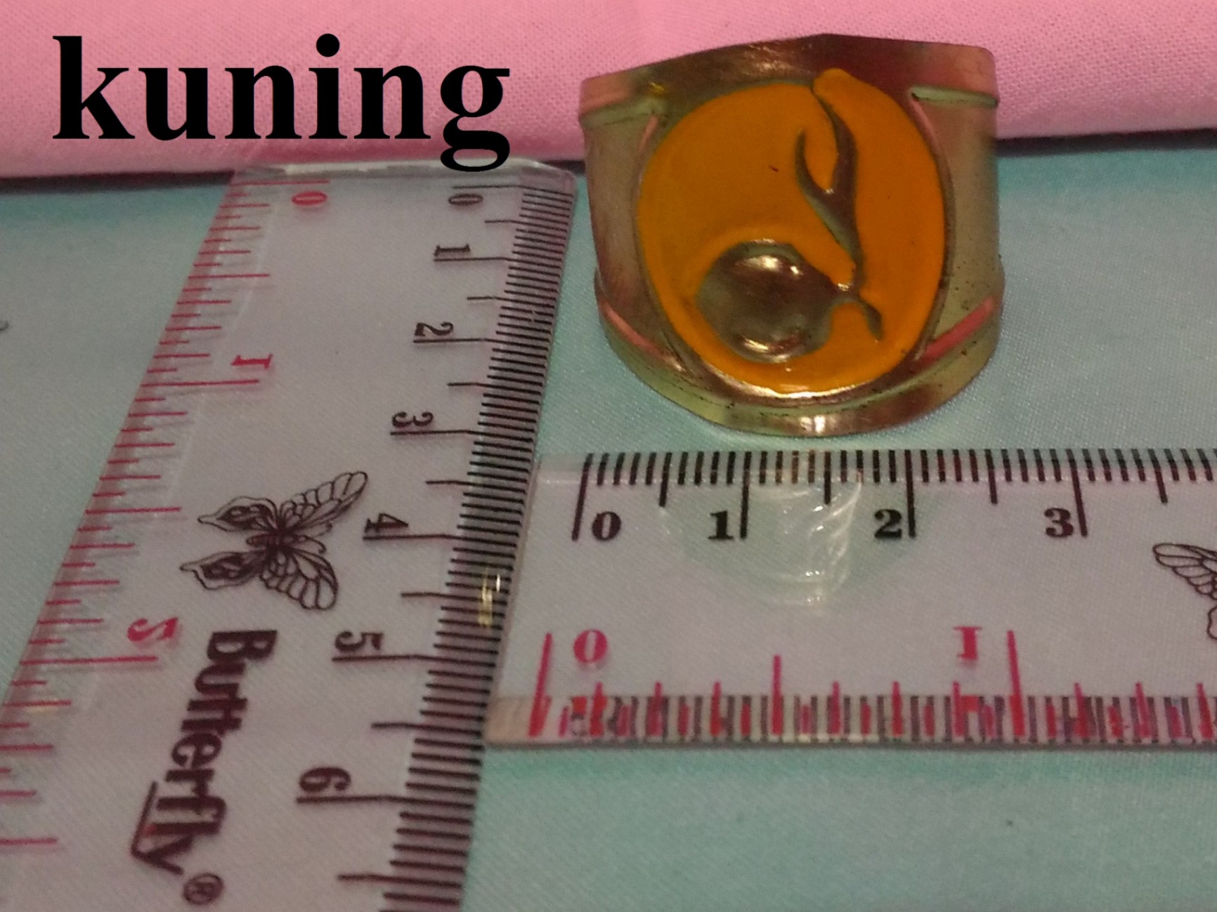 Kacu Dasi Pramuka SMA + Ring Cincin Pengikat Dasi Kacu READY STOCK