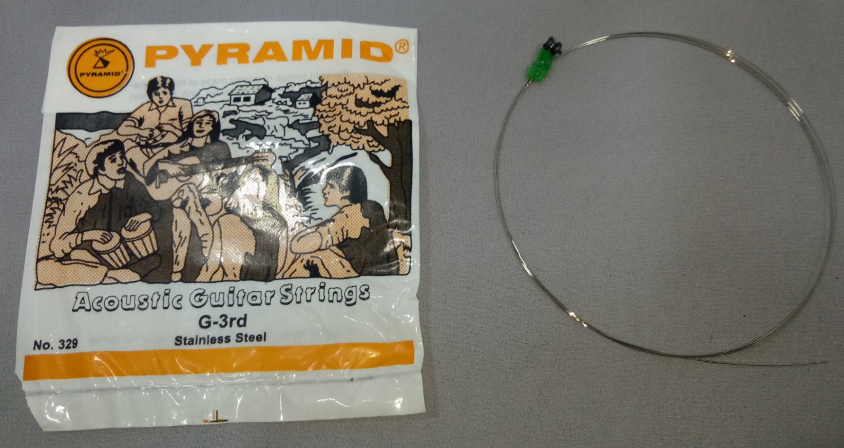 Senar Gitar Acoustic Guitar Strings Stainless Steel no 3 READY STOCK